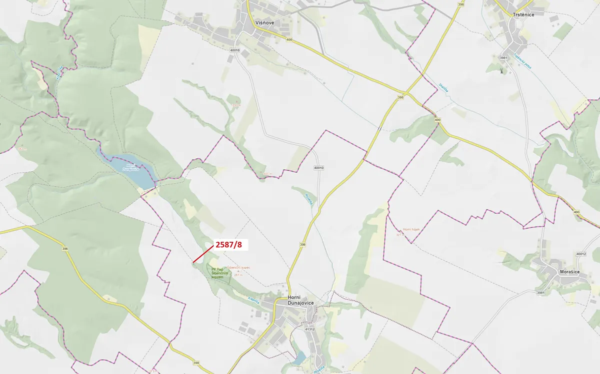 Dražba lesa 110 m²